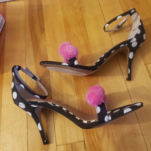 Betsy Johnson Lylly BLK PK DOT - Picture 7 of 10